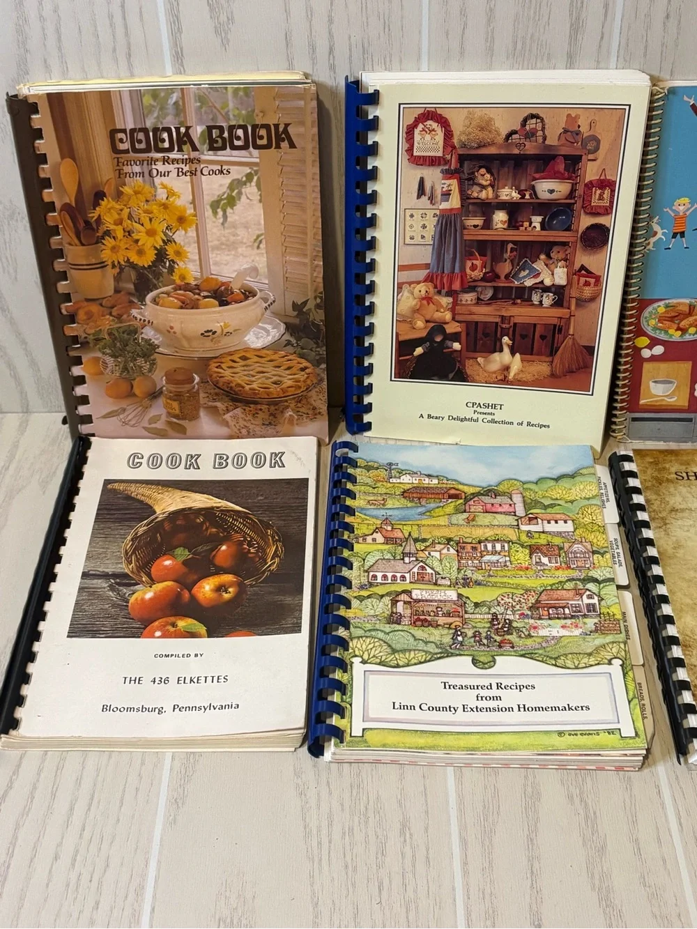 Vintage cookbooks thank you